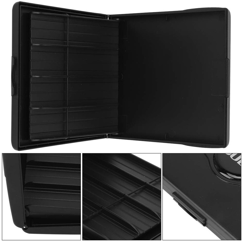 Saxophone Reed Case, Saxophone Clarinet Reed Case Black ABS Waterproof