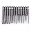 Unbranded 12PC Tamper Proof Star Impact Driver Bit Set Security