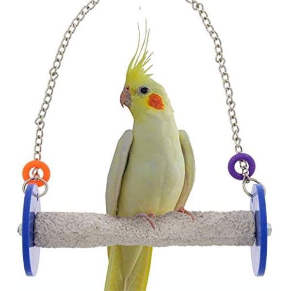 Sweet Feet and Beak Roll Swing and Perch Bird Toys