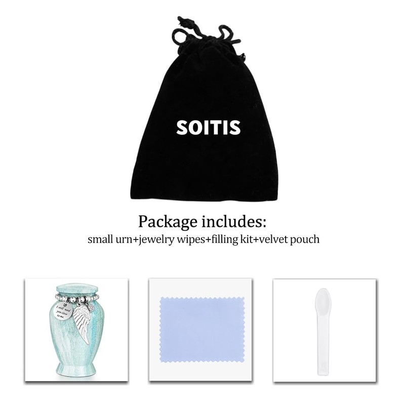 Small Urns for Human Ashes 2.85 Inch Mini Cremation Urns