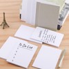 Note Pads 4x6 in, 10 Pack Blank Server Notepad, 50