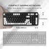 Hofotek Hofotek 96% Wired Gaming Keyboard,Creamy Membrane Quiet Silent Keyboard