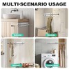 Valet Rod for Closet Retractable, 13.4"-23.2" Pull Out Clothes Hanger
