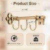 FantasHome Classic Wall Mounted Key Holder Hook Rack, Vintage Key