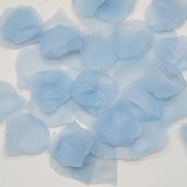 5000 PCS Fake Rose Petals for Romantic Night,Light Blue Silk Rose Petals for Weddings,Fake Flower Petals for Decoration,Artificial Rose Petals for Valentines Day,Party,Proposal,Anniversary,Birthday