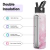 Konokyo 40oz Insulated Water Bottle Stainless Steel Sport Bottles with