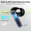Wireless Earbuds, Bluetooth 5.3 Headphones In Ear with 4 ENC