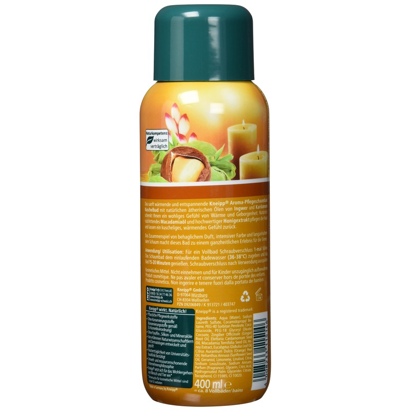 Kneipp Scented Bubble Bath Bathroom, 400 ml