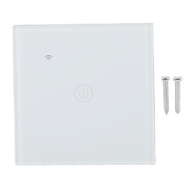 WiFi Smart Wall Light Switch Glass Panel Bluetooth Voice Control Smart Touch Switch for Tuya Home  86 Type