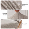 Genina 100% Waterproof Chair Covers for Dining Room Set of