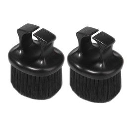 VICASKY 2 Pcs Barber Accessories Knuckle Beard Grooming Brush Retro Ring Design for Durable and Materials for Hairdressers and Daily Use