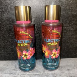 Victoria's Secret 2 Lot Victoria's Secret Electric Beach Fragrance Mist 8.4 oz Limited