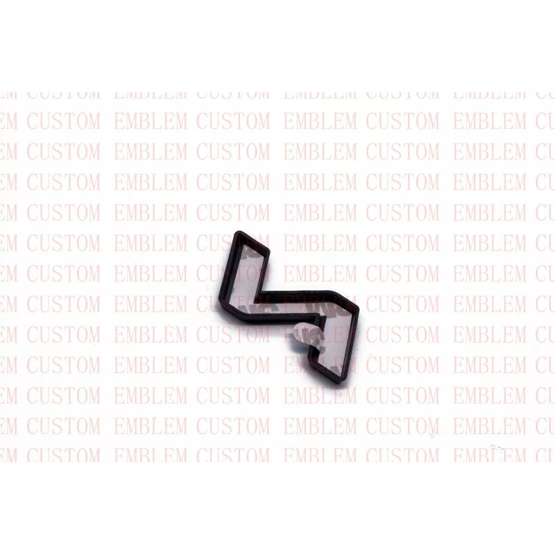 RYJOXZS Matte Black Rear SONATA Overlay Emblem Badge For Hyundai