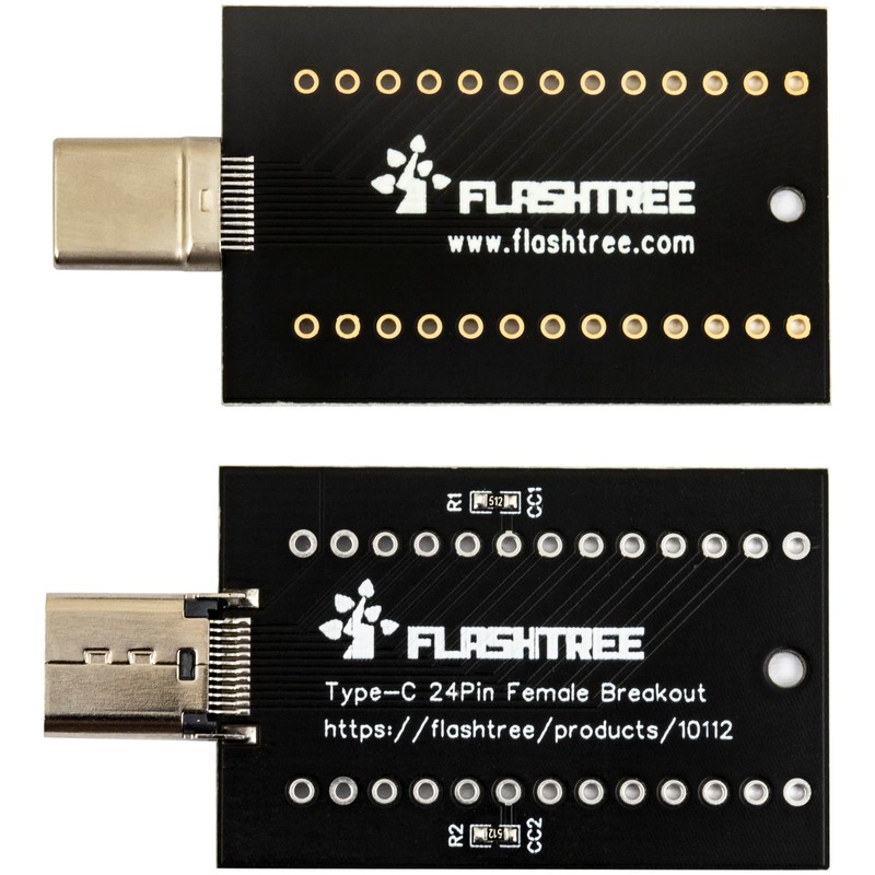 whiteeeen USB tipo c macho y hembra de 24 pines