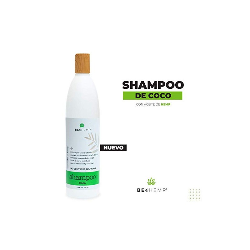 Shampoo Anti-caída Libre de Sulfatos y Parabenos 500 ml