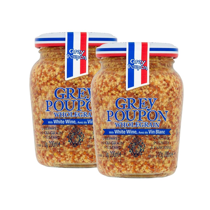 Wholegrain Mustard Bundle with Grey Poupon Wholegrain Mustard 210g -
