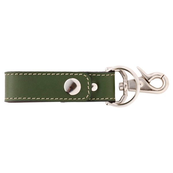 Sapporo Leather Craftsman Museum Loop Key Chain, Made in Japan,