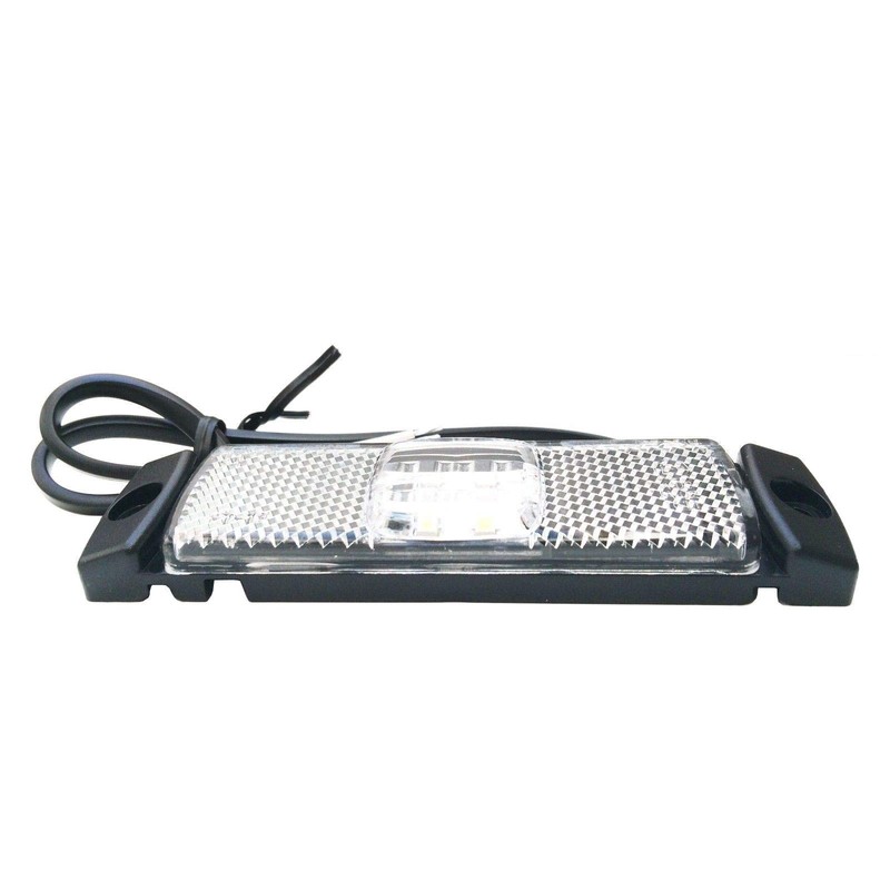 2x LED Outline Light White 130 x 14.5 x 32