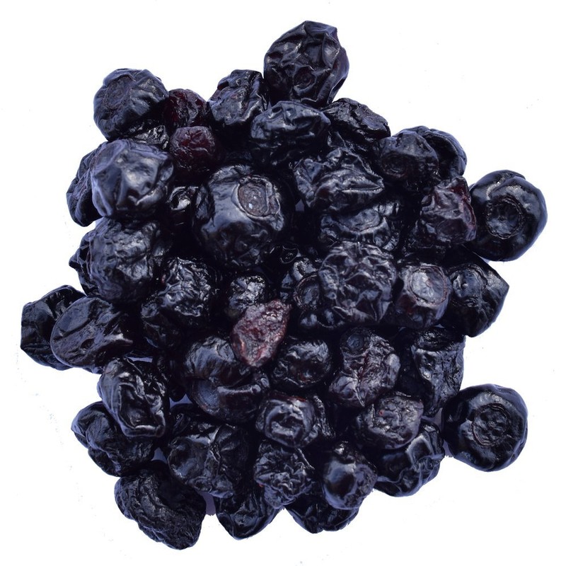 Wilderness Poets Oregon Blueberries (Sweetened with Apples) - Whole, Dried,