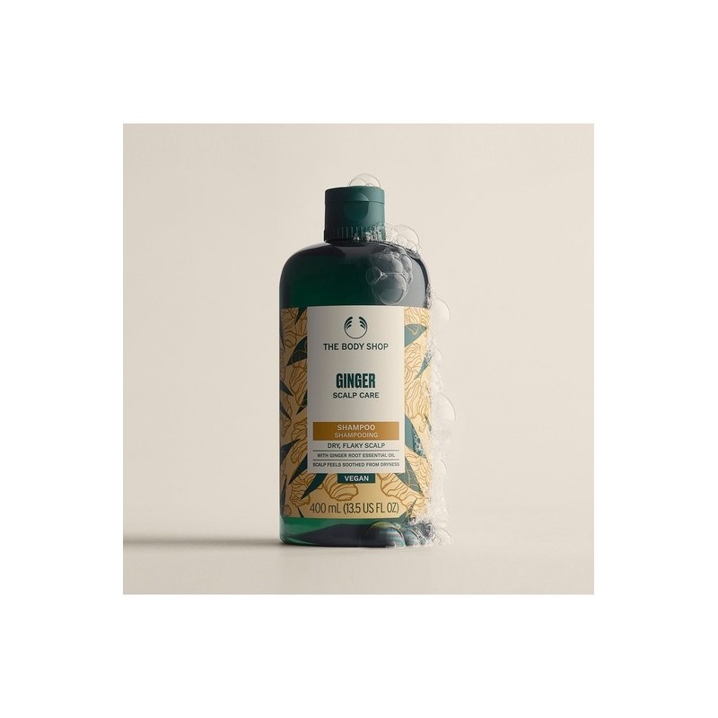 Body Shop Ginger Scalp Care Shampoo 400ML (42551) / 진저