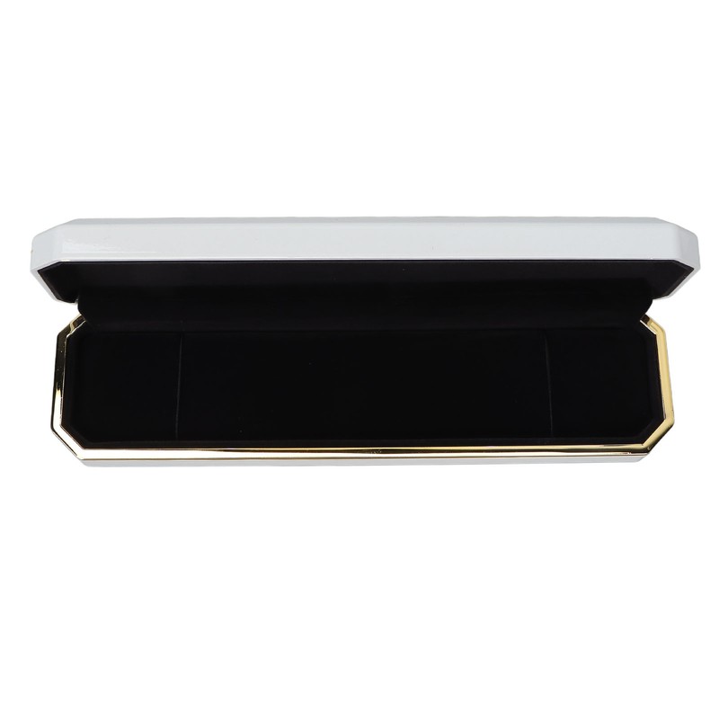 LED Lighted Jewelry Gift Box Rings Bracelet Tray Display Storage