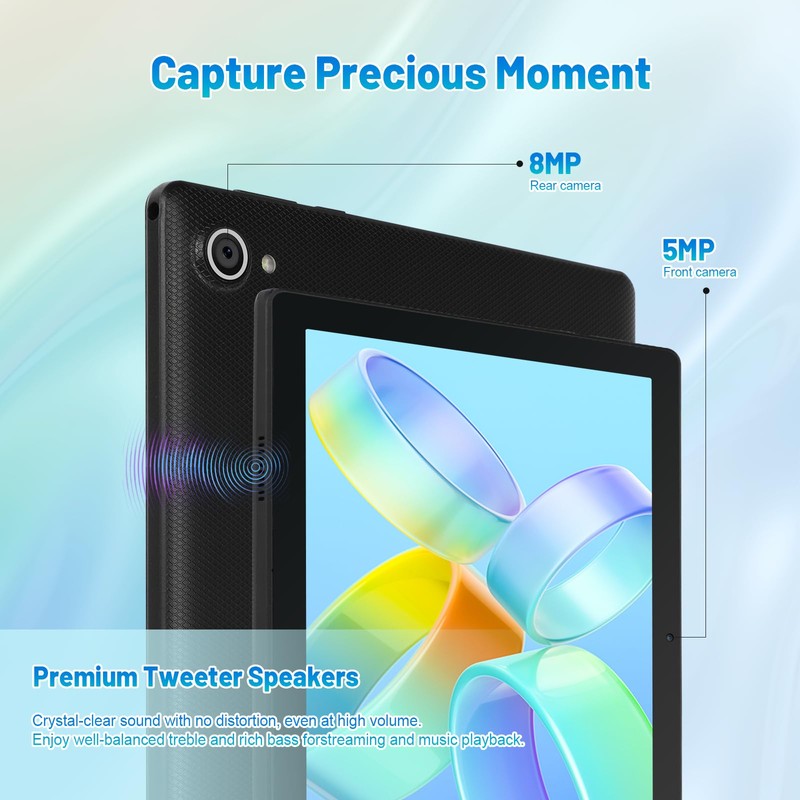 Hakaug Tablet 10 Inch Android 16 Tablets PC 20 GB