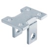 eoere 4 PCS 4 Hole Bolt on Rear Trailer Leaf