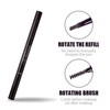 MUNSKT Eyebrow Grooming Kit with Leather Case, 5PCS Stainless Steel