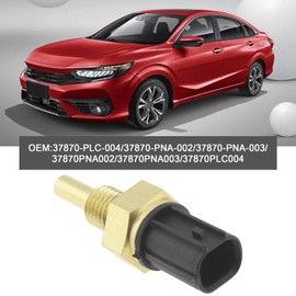 VGOL Engine Coolant Temperature Sensor Water Temperature Sensor Switch OEM 37870-PLC-004/37870-PNA-002 Compatible with Honda Accord/Civic/CRV/Element Compatible with Acura RL/TSX/RSX/TL