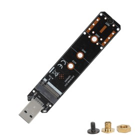 Adapter Card USB3.1 to M.2 NVME/SATA Pcie Adapter for USB A Port M.2 Dual Protocol Adapter