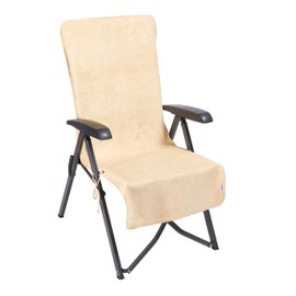 Sowel® Bla Bla Lounger Hand Towel Terry Cloth Cover 100% Cotton 56 x 140 cm Sand/Sand