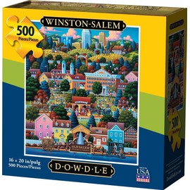 Dowdle Jigsaw Puzzle - Winston Salem - 500 Piece