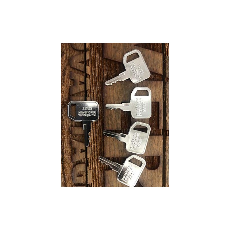 Keys for John Deere Skid Steer,fits Many Models, PN KV13427,T209428,comp