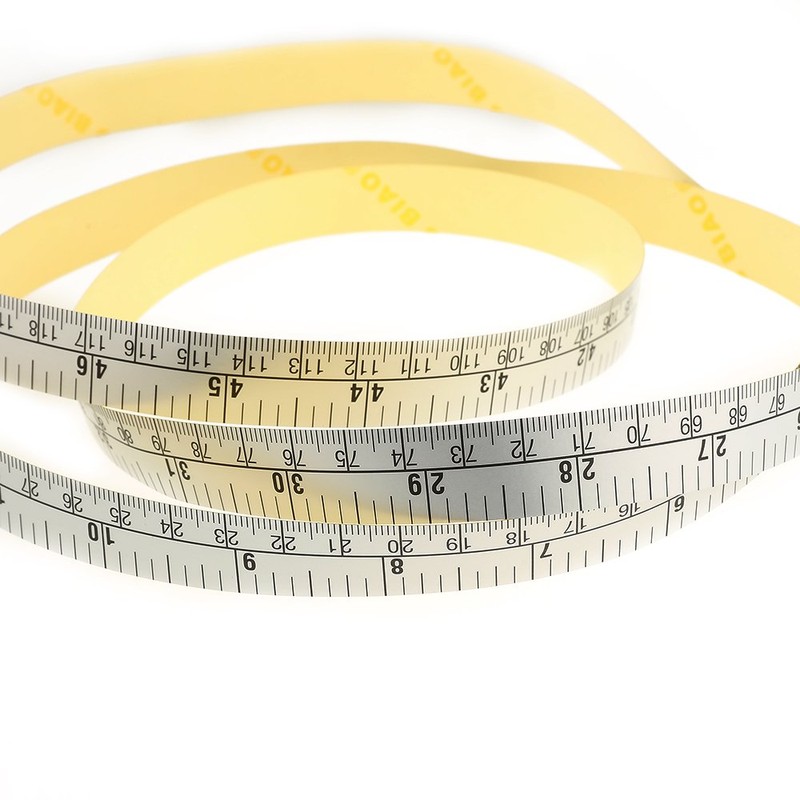 WIN TAPE Workbench Ruler Adhesive Backed Tape Measure - Left