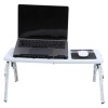 Portable Foldable Stand Table with Tray & Cool Fan Laptop