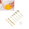Measuring Spoons 7 in 1 Stainless Steel Stackable Design Multifunction