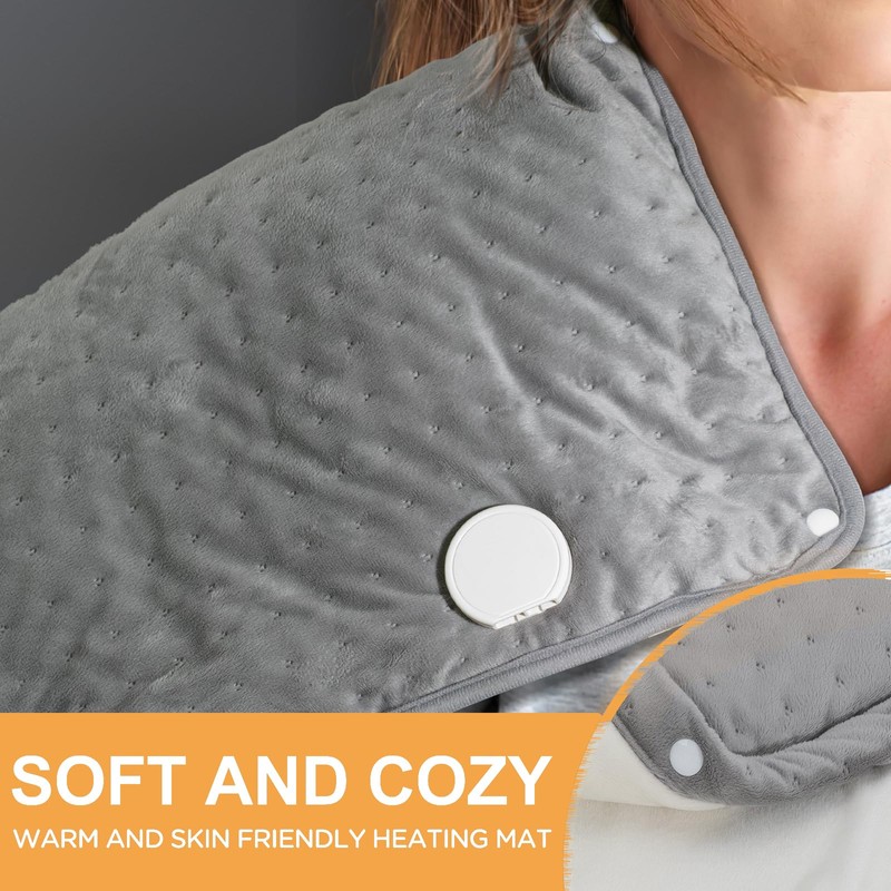 Heating Pad for Back Extra Large & Double Sided Foot