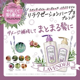 Moist Botanical Shampoo Organic Lavender Relax Repair 480ml