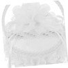 WHAMVOX Creative Wedding Flower Girl Basket with Pearl Handle Elegant