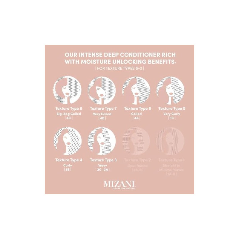 MIZANI True Textures Moroccan Clay Steam Mask, 16.9 Fl Oz