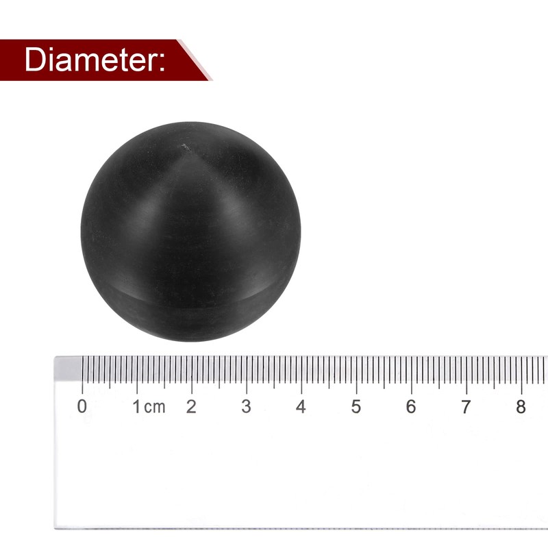 sourcing map PA Nylon Solid Plastic Balls 40mm Precision Bearing