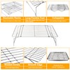 TeamFar Cooling Rack, 5-Tiers Stainless Steel Baking Cooling Wire Rack