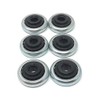 jkhandel 6 pieces maxi ball bearings 40 mm with collar