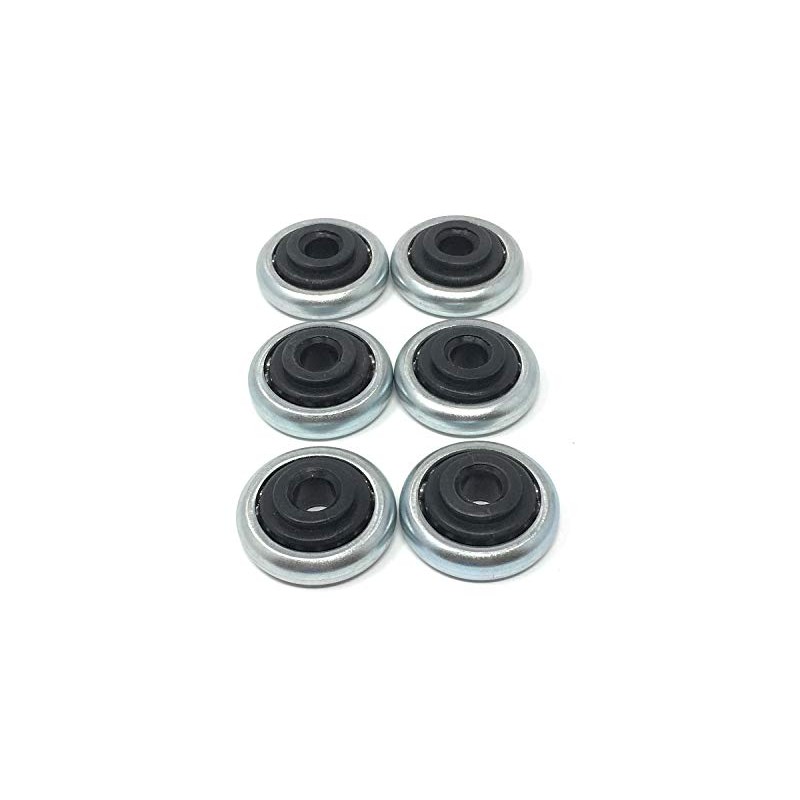 jkhandel 6 pieces maxi ball bearings 40 mm with collar