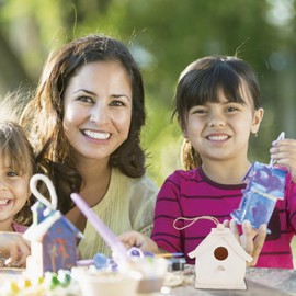 Wooden Bird House, Mini Hanging Bird House Outdoor Bird Garden Decoration Bird Nest Outdoor Nesting Box Bird House Garden Balcony Courtyard Ornaments Decoration Balcony House Children Educational