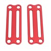 2PCS Weight Belt Keeper Aluminum Alloy 4 Hole Lightweight Dive
