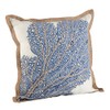 SARO LIFESTYLE 5432.NB20S Sea Fan Coral Print Down Filled Throw