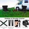 Giantex Camping Chair and Table Set - 3 Pack Folding