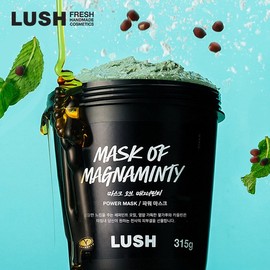 Rush Lush Mask of Magnaminty 315g - Power Mask/Face and Body Mask Pack / 러쉬 마스크 오브 매그너민티 315g - 파워 마스크/페이스 앤 바디 마스크 팩