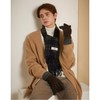 Daks (신세계강남점)DCGV0F172W2 남성장갑 브라운 염소가죽 스웨이드 스마트폰터치 장갑 (Shinsegae Gangnam)